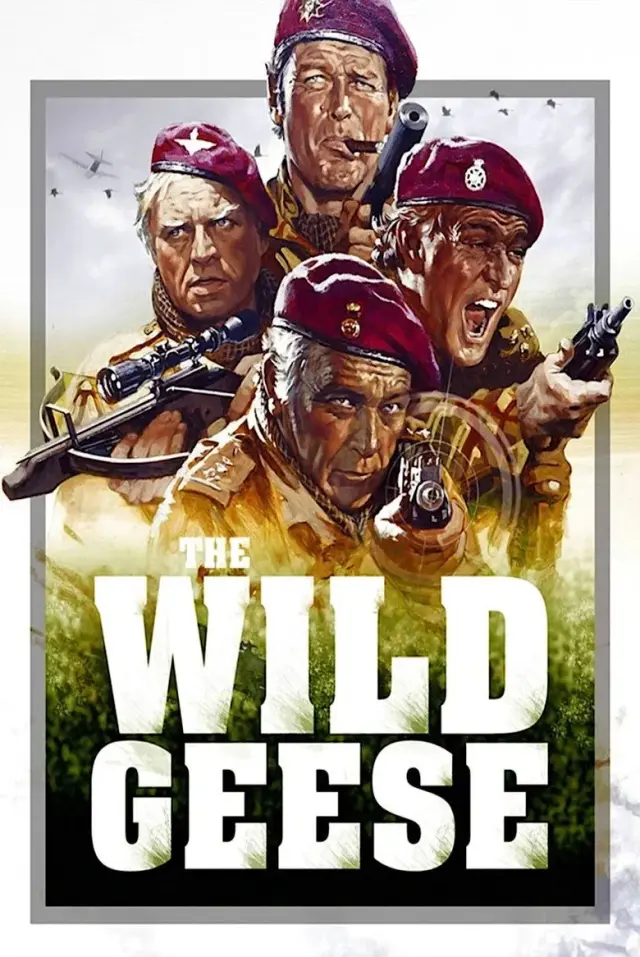 فیلم غازهای وحشی 1978 (The Wild Geese) پوستر