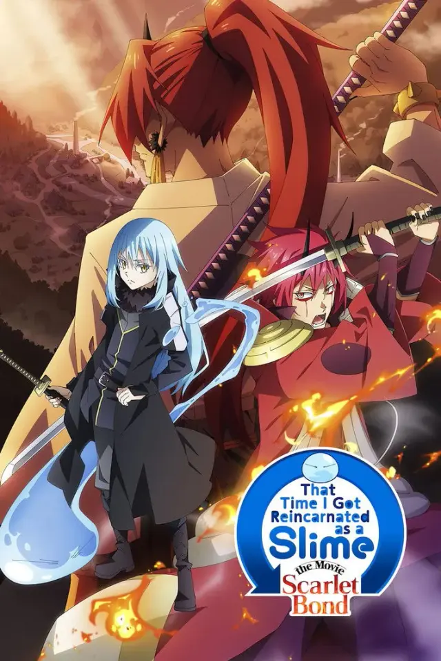 انیمه زمانی که به عنوان اسلایم تناسخ پیدا کردم (That Time I Got Reincarnated as a Slime the Movie: Scarlet Bond) پوستر