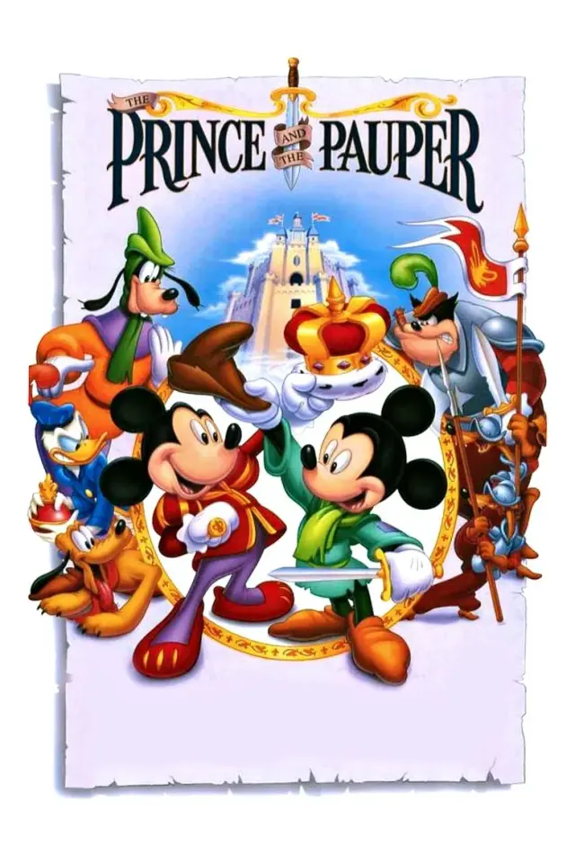 انیمیشن شاهزاده و گدا 1990 (The Prince and the Pauper) پوستر
