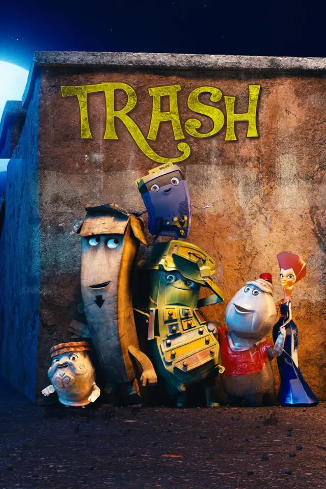 انیمیشن زباله ها 2020 (Trash) پوستر