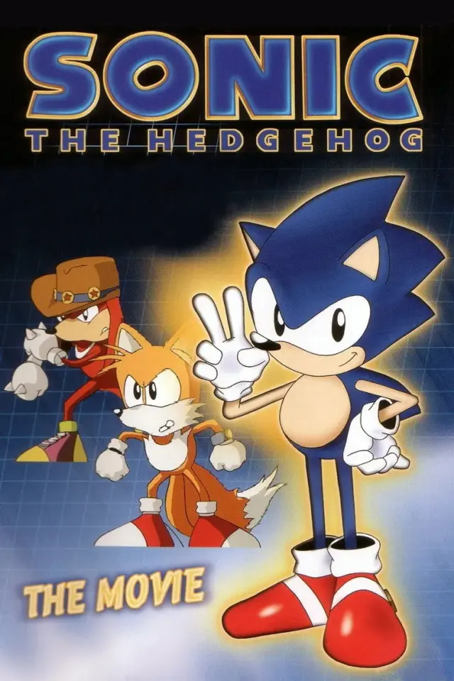 انیمیشن سونیک خارپشت 1996 (Sonic the Hedgehog: The Movie) پوستر