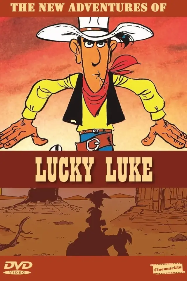 انیمیشن ماجراهای جدید لوک خوش شانس (Les nouvelles aventures de Lucky Luke) پوستر