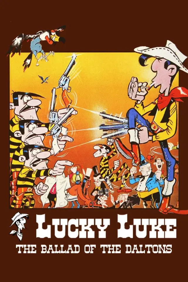 انیمیشن لوک خوش شانس: تصنیف دالتون ها (Lucky Luke: Ballad of the Daltons) پوستر