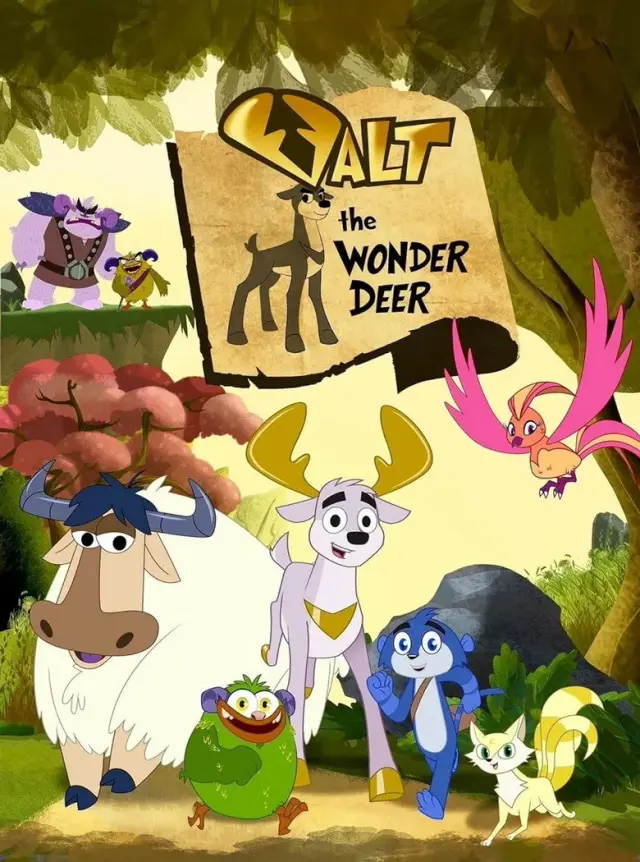 انیمیشن والت گوزن شگفت‌انگیز (Valt the Wonder Deer) پوستر