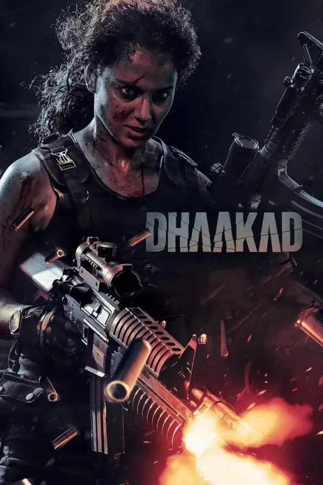 فیلم هندی جان سخت 2022 (Dhaakad) پوستر