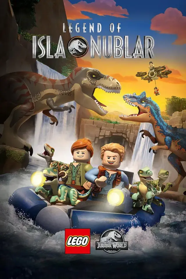 انیمیشن دنیای ژوراسیک لگویی: افسانه جزیره نوبلار (Lego Jurassic World: Legend of Isla Nublar) پوستر