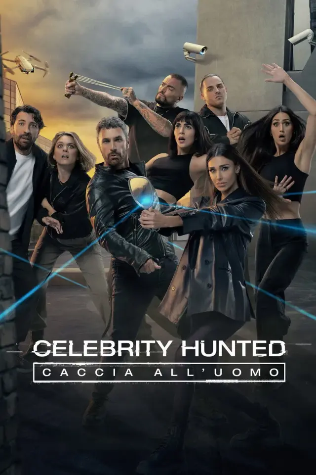 سریال تعقیب افراد مشهور (Celebrity Hunted: Caccia all'uomo) پوستر