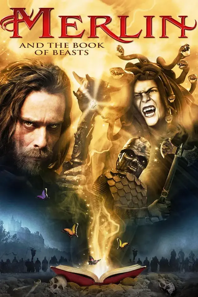 فیلم مرلین و کتاب دیوها (Merlin and the Book of Beasts) پوستر