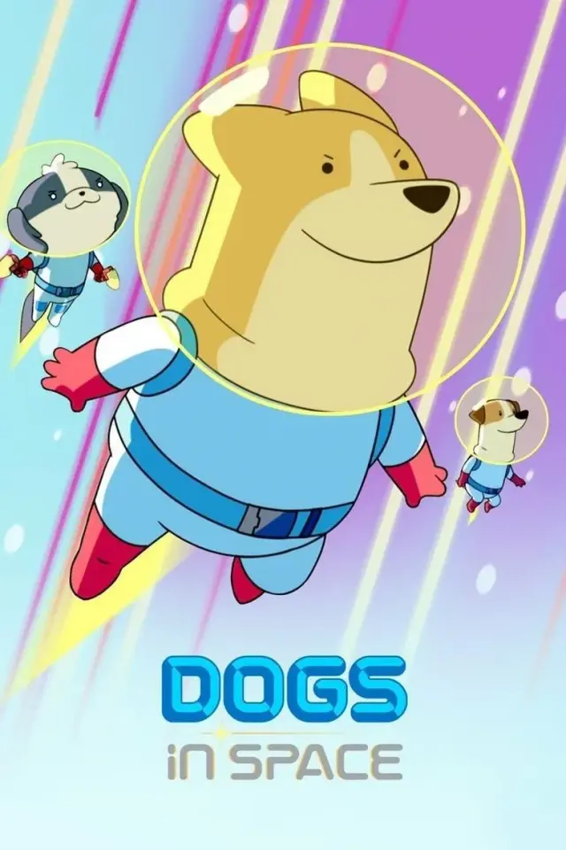 انیمیشن سگ های فضایی 2021 (Dogs in Space) پوستر