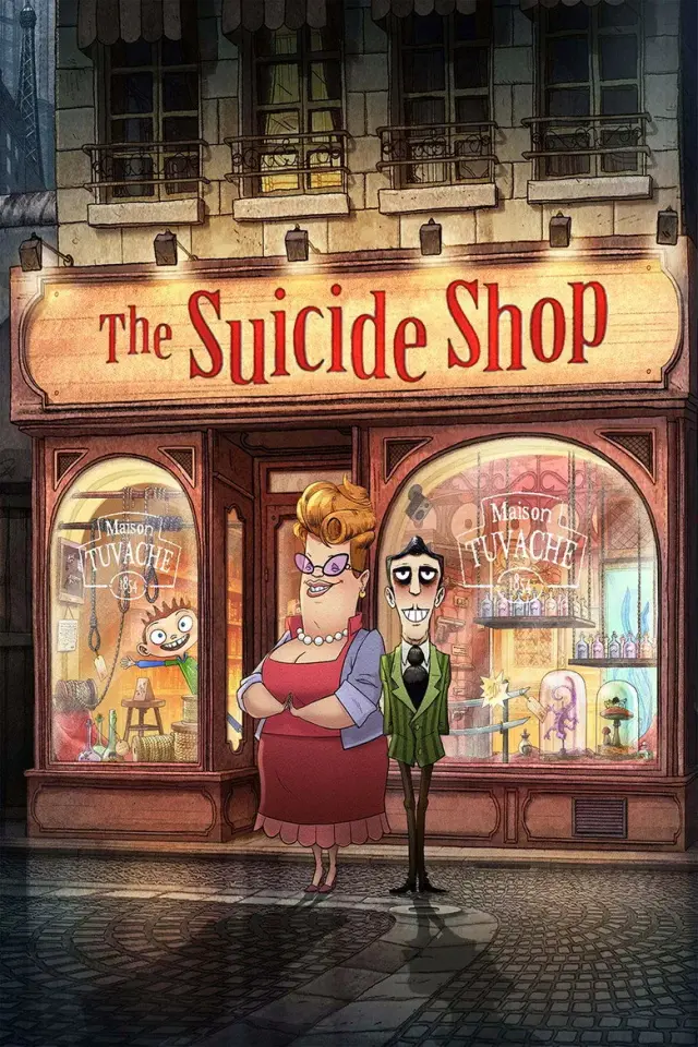 انیمیشن مغازه خودکشی (The Suicide Shop) پوستر