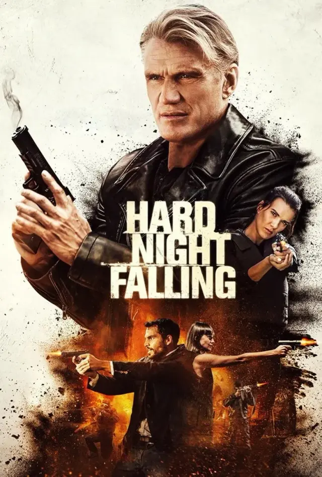 فیلم سقوط شب سخت 2019 (Hard Night Falling) پوستر