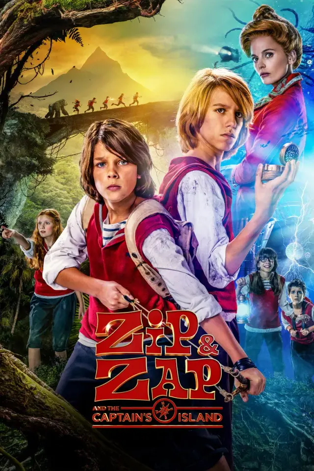 فیلم بازی اسرارآمیز: جزیره کاپیتان (Zip & Zap and the Captain's Island) پوستر