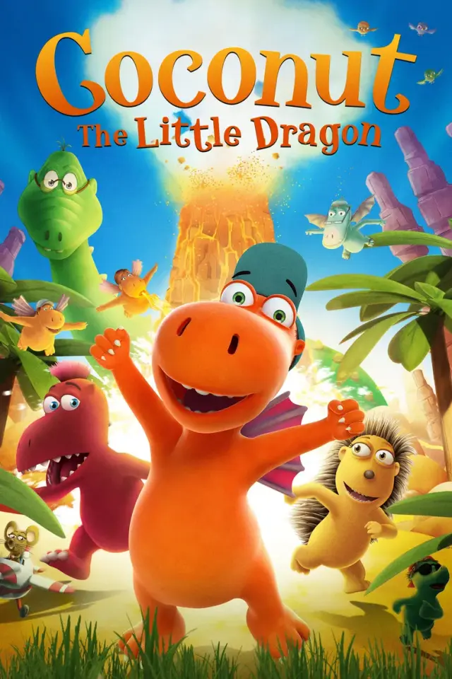انیمیشن نارگیل، اژدهای کوچک (Coconut the Dragon) پوستر