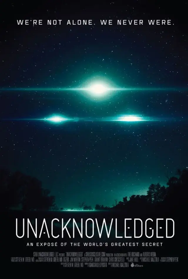 مستند ناشناخته 2017 (Unacknowledged) پوستر