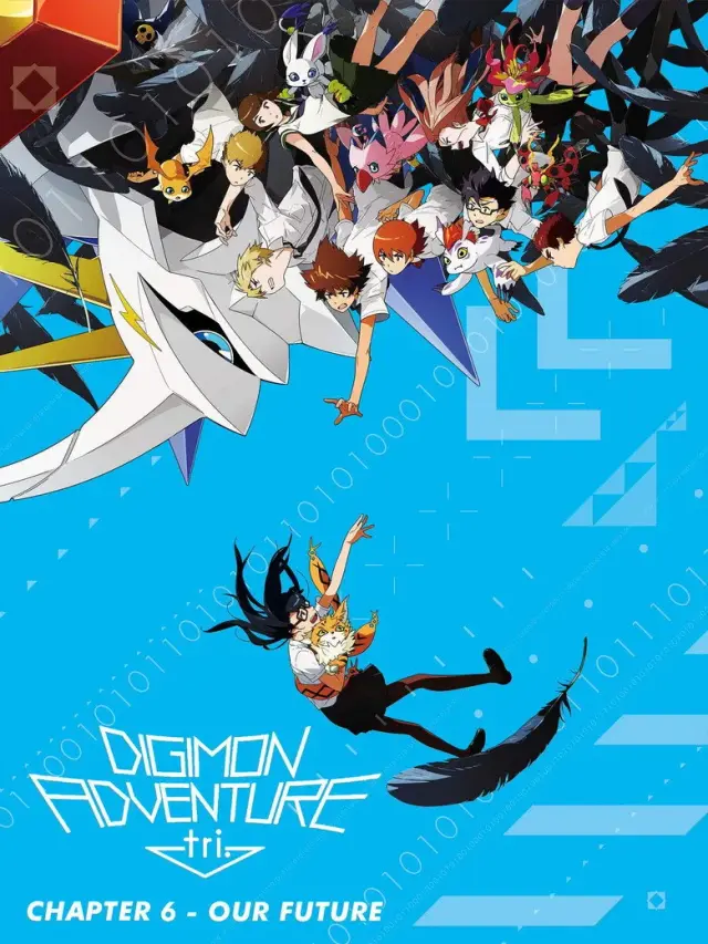 انیمه ماجراجویی های دیجیمون تری. قسمت ششم: آینده (Digimon Adventure tri. Part 6: Future) پوستر