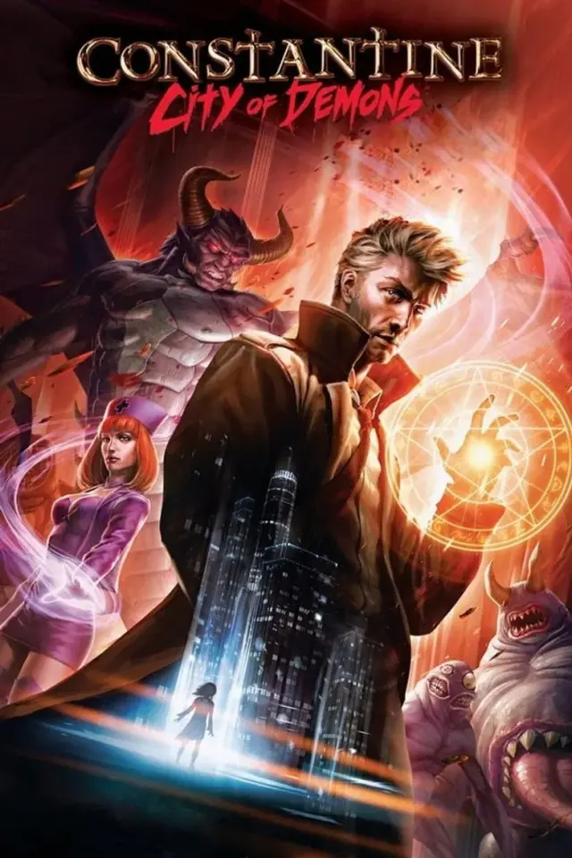 انیمیشن کنستانتین: شهر شیاطین 2018-2019 (Constantine: City of Demons) پوستر