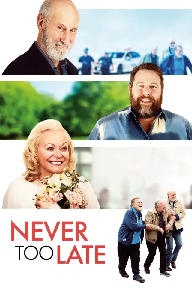 فیلم هیچوقت خیلی دیر نیست (Never Too Late) پوستر