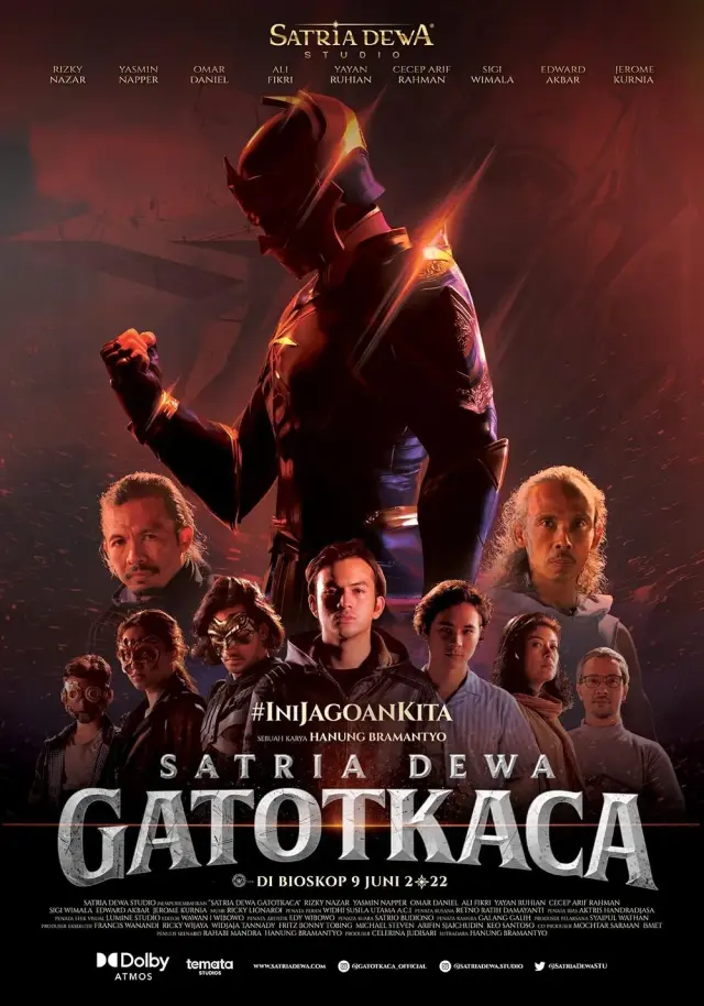 فیلم افسانه گاتوتکاکا (Satria Dewa: Gatotkaca) پوستر