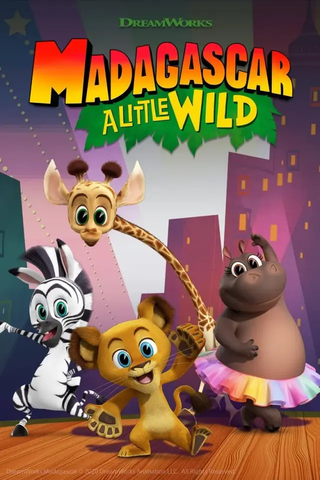 انیمیشن ماداگاسکار - کمی وحشی (Madagascar: A Little Wild) پوستر