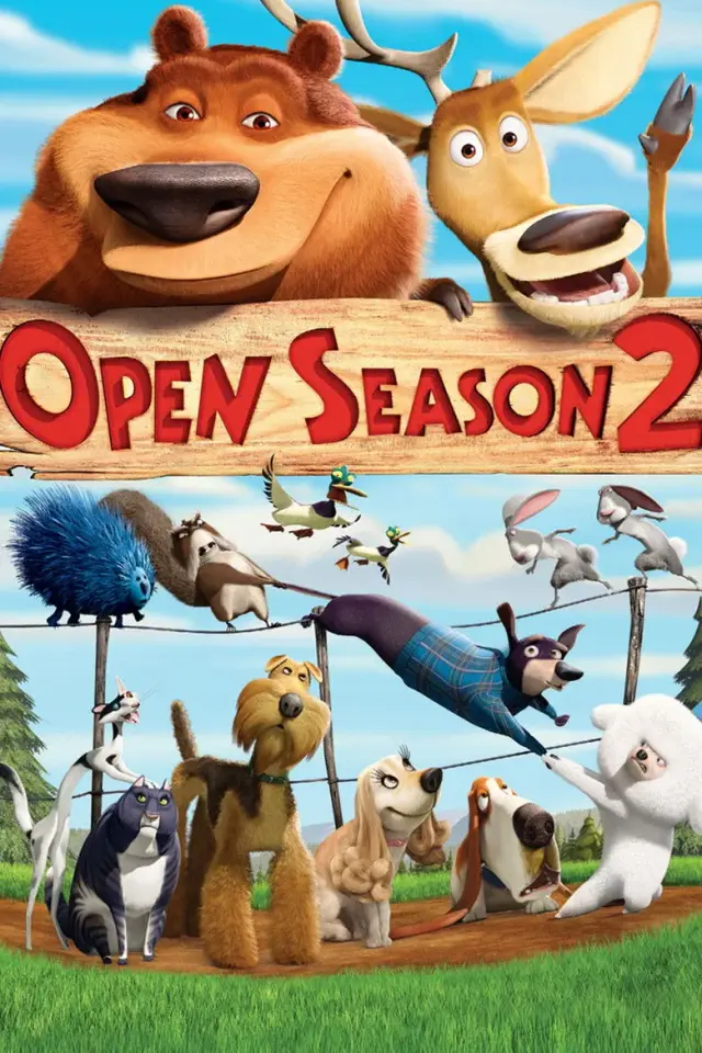انیمیشن فصل شکار 2 (Open Season 2) پوستر