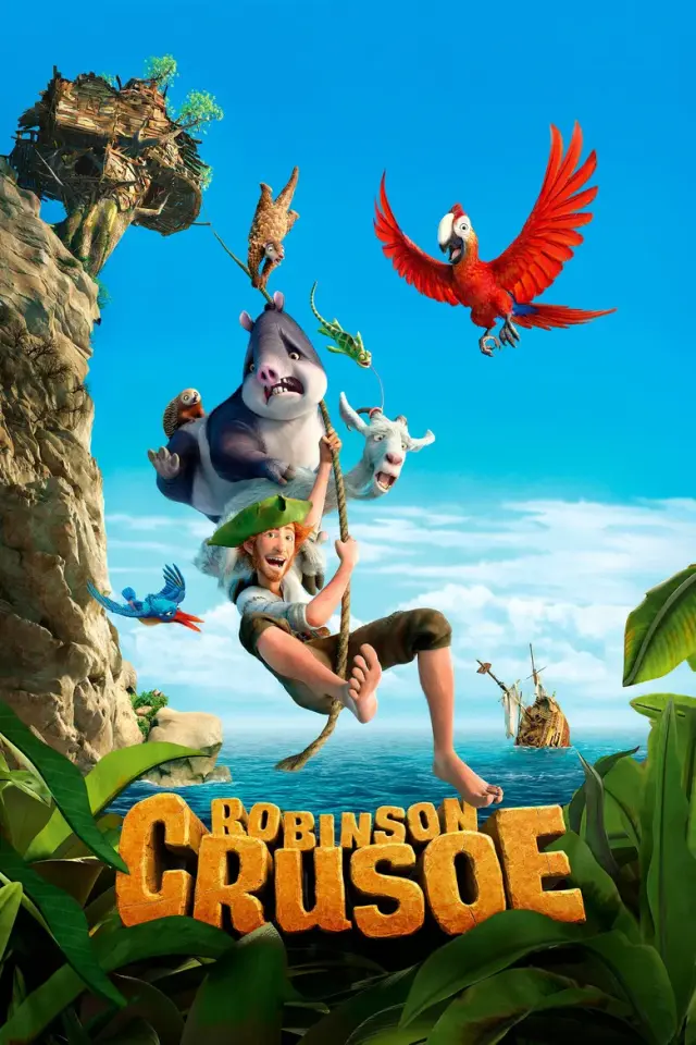 انیمیشن حیات وحشی (Robinson Crusoe) پوستر