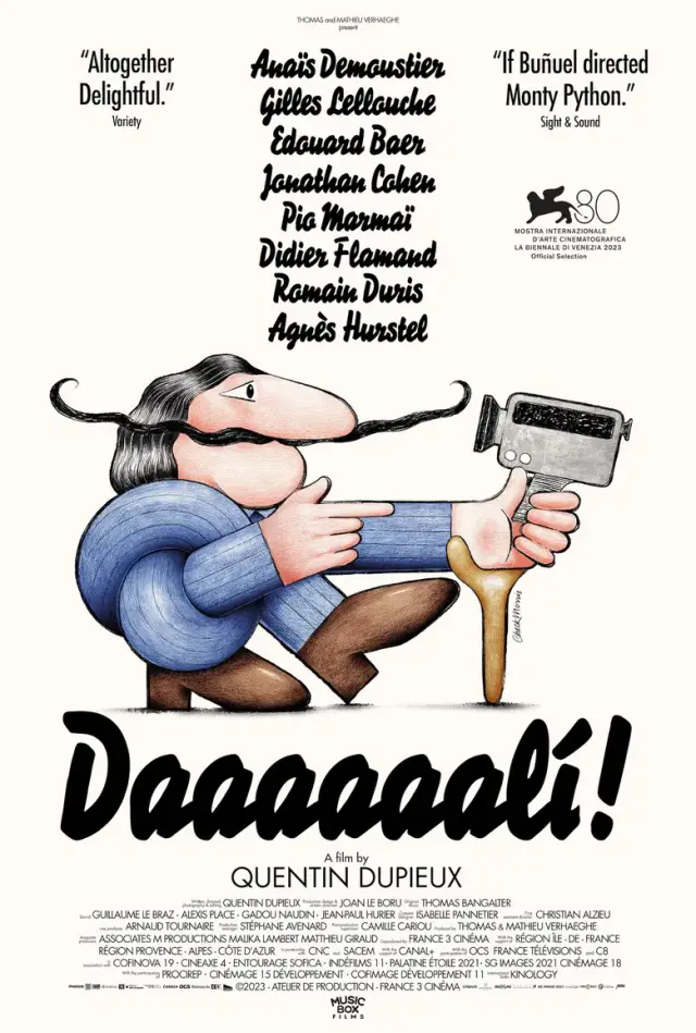 فیلم دالی (Daaaaaali!) پوستر