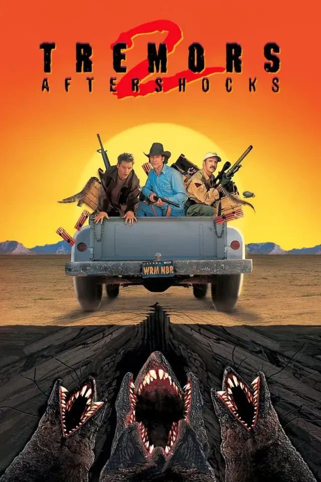 فیلم لرزش 2: پس‌لرزه‌ها (Tremors II: Aftershocks) پوستر