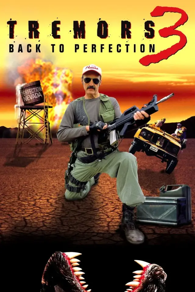 فیلم لرزش 3: بازگشت به پرفکشن (Tremors 3: Back to Perfection) پوستر