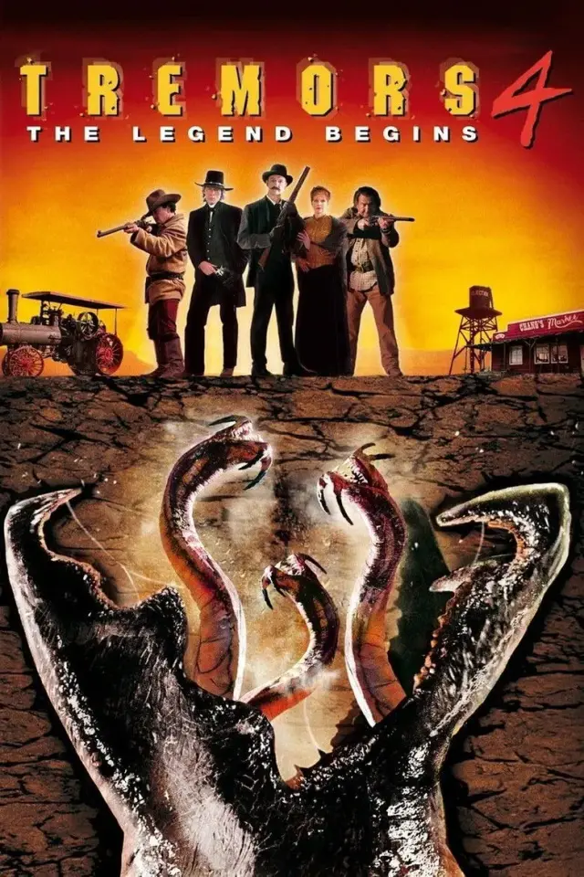 فیلم لرزش 4: آغاز افسانه (Tremors 4: The Legend Begins) پوستر