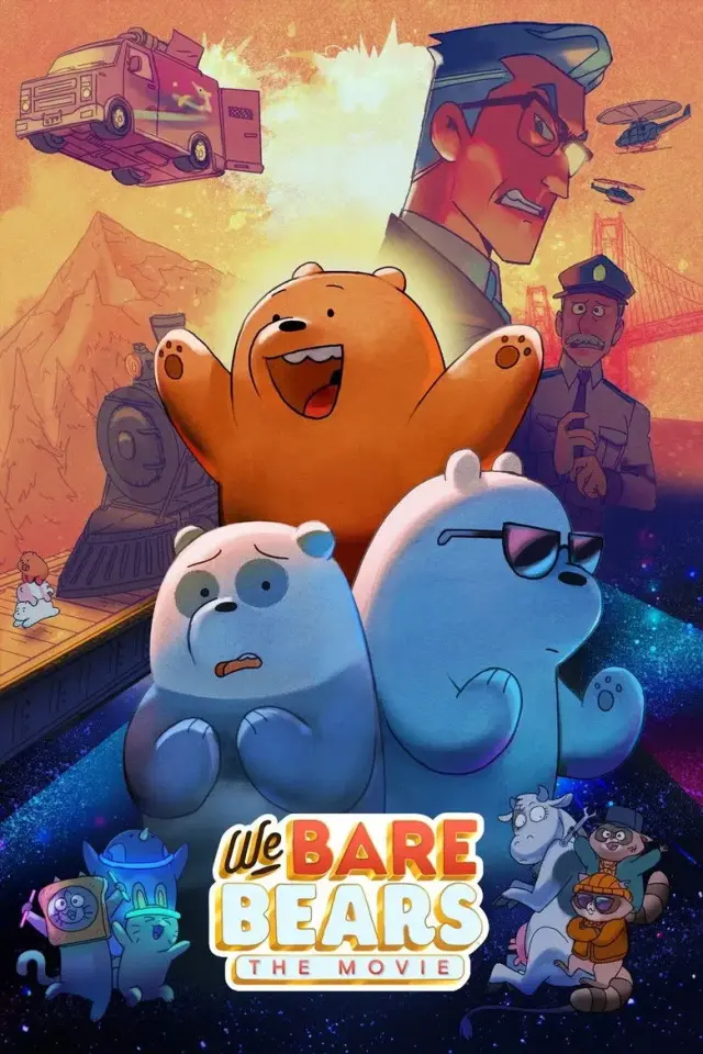 انیمیشن سه کله پوک ماجراجو (We Bare Bears: The Movie) پوستر