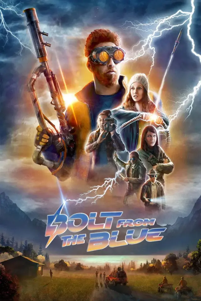 فیلم صاعقه‌ای از آسمان (Bolt from the Blue) پوستر