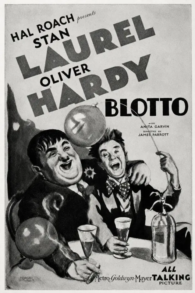 فیلم لورل و هاردی: کله پا (Blotto) پوستر