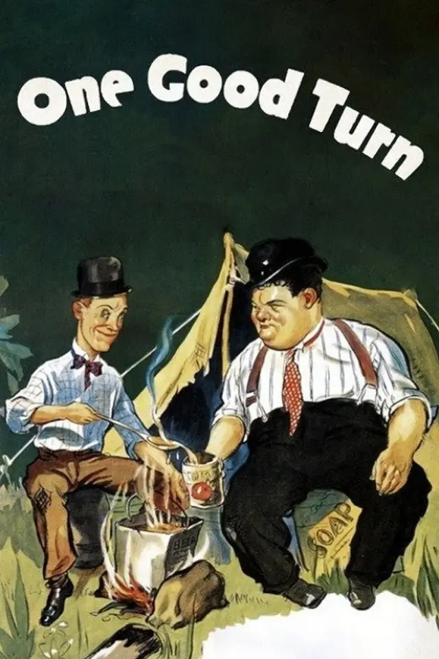 فیلم لورل و هاردی: یک حرکت صحیح (One Good Turn) پوستر