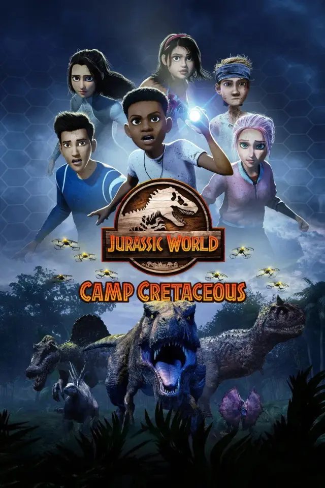 انیمیشن دنیای ژوراسیک: اردوی کرتاسه (Jurassic World Camp Cretaceous) پوستر
