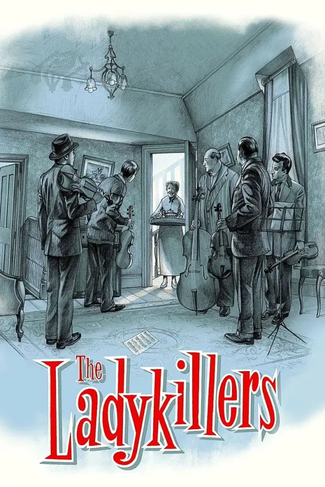 فیلم قاتلین پیرزن (The Ladykillers) پوستر