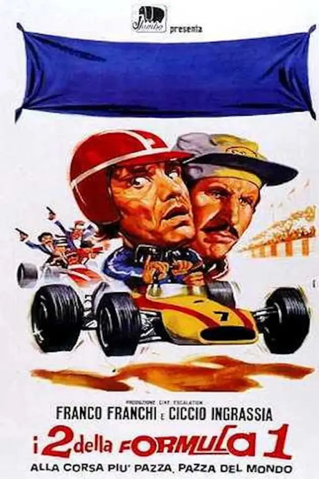فیلم مسابقه فرمول ۱ (The Two of the F. 1 at the Craziest, Craziest Race in the World) پوستر