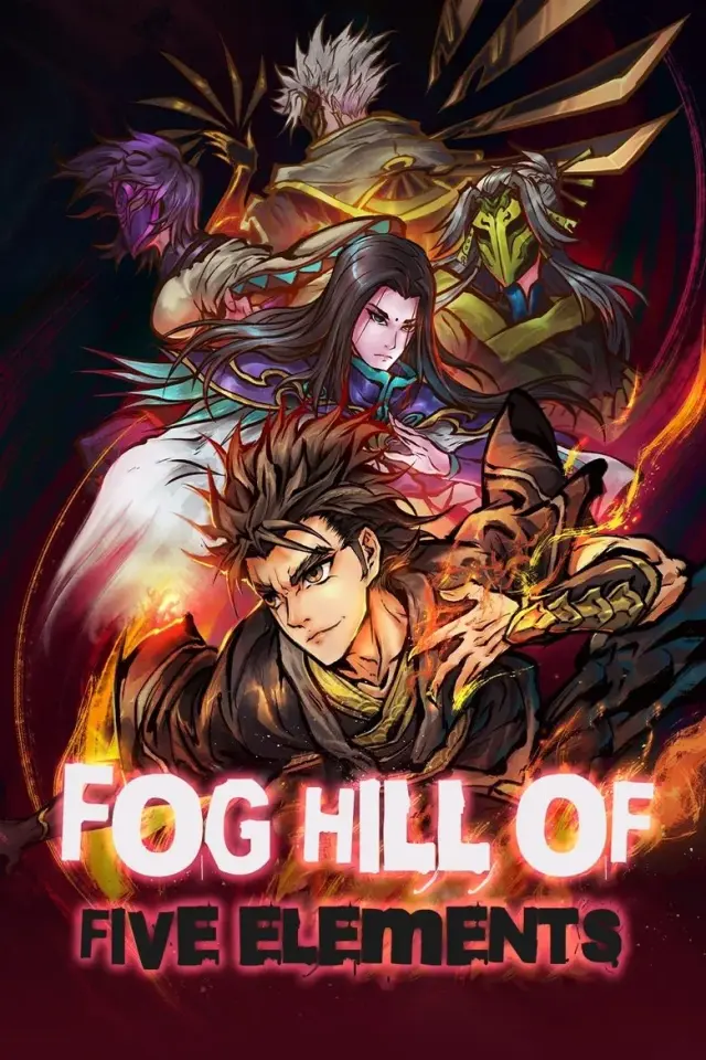 انیمه کوهستان مه پنج عنصر (Fog Hill of Five Elements) پوستر