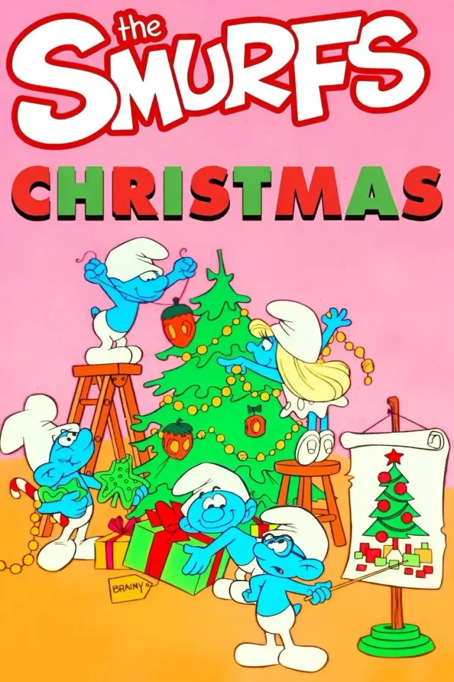 انیمیشن اسمورف ها و جشن سال نو (The Smurfs Christmas Special) پوستر