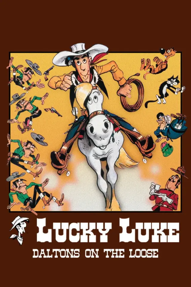 انیمیشن لوک خوش شانس و دالتون های بازنده (Lucky Luke: Daltons on the Loose) پوستر