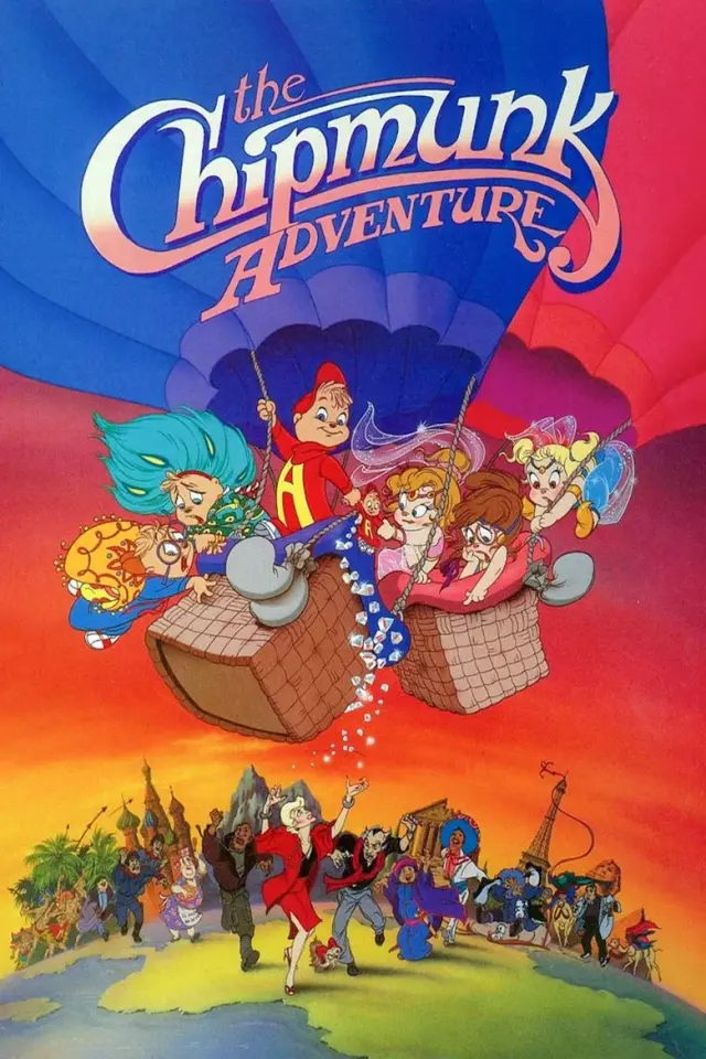 انیمیشن ماجراجویی سنجاب ها (The Chipmunk Adventure) پوستر