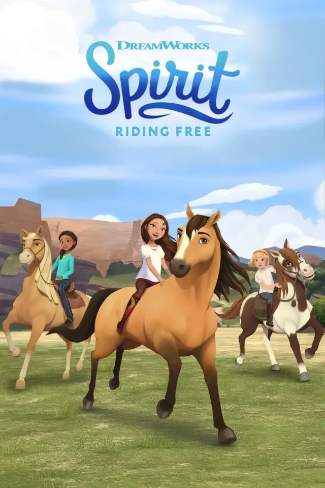 انیمیشن اسپریت: سوارکار اسب آزاد (Spirit: Riding Free) پوستر