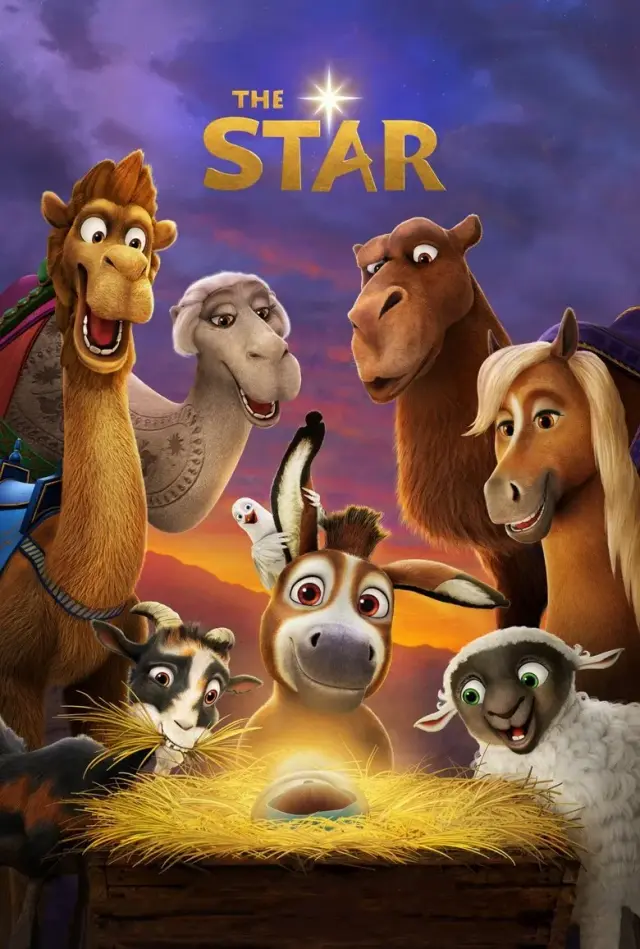 انیمیشن ستاره 2017 (The Star) پوستر