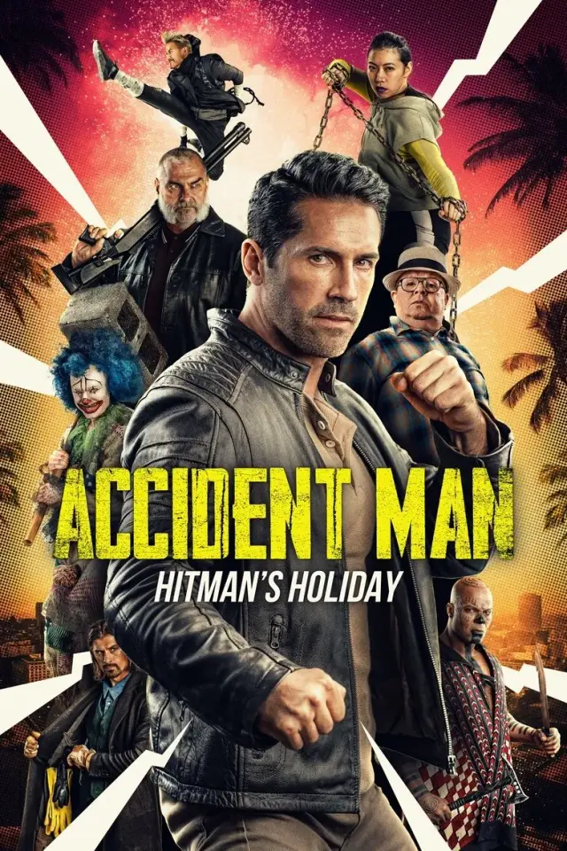 فیلم مرد حادثه‌آفرین: تعطیلات آدمکش (Accident Man: Hitman's Holiday) پوستر