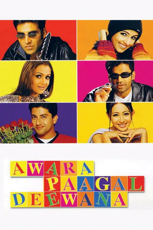 فیلم آواره مجنون دیوانه (Awara Paagal Deewana) پوستر
