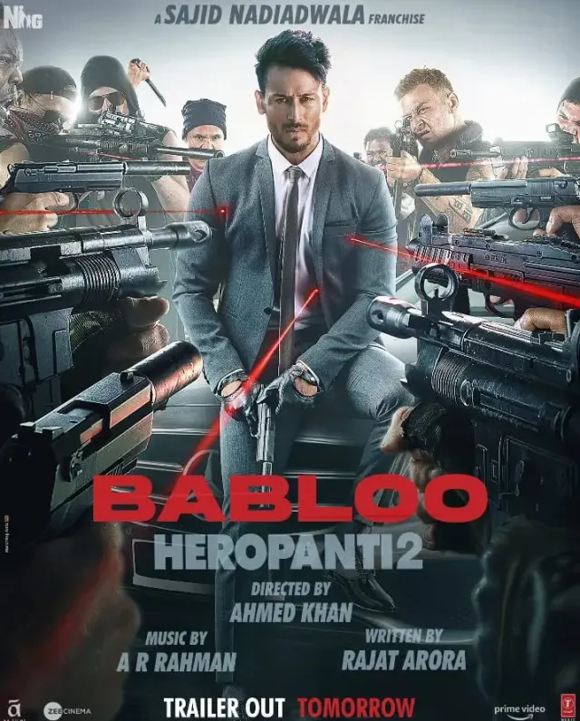 فیلم هندی قهرمان بازی 2 (Heropanti 2) پوستر