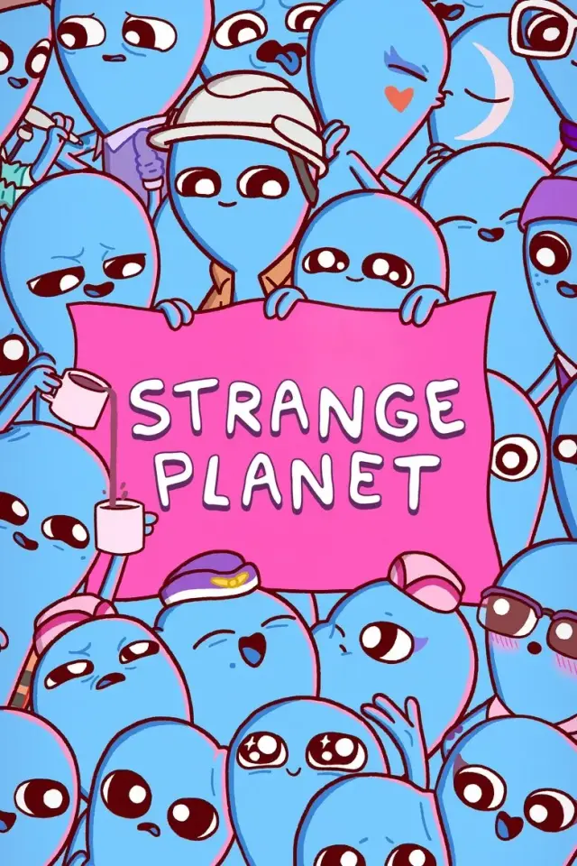 انیمیشن سیاره عجیب 2023 (Strange Planet) پوستر