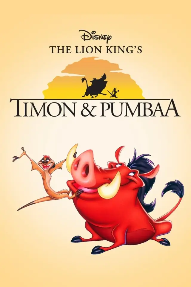 انیمیشن تیمون و پومبا 1995 (Timon and Pumbaa) پوستر