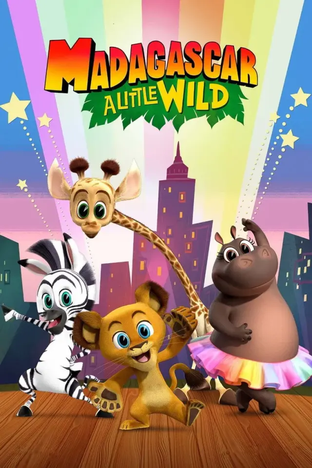 انیمیشن ماداگاسکار: تعقیب غاز کوچک وحشی (Madagascar: A Little Wild - Holiday Goose Chase) پوستر