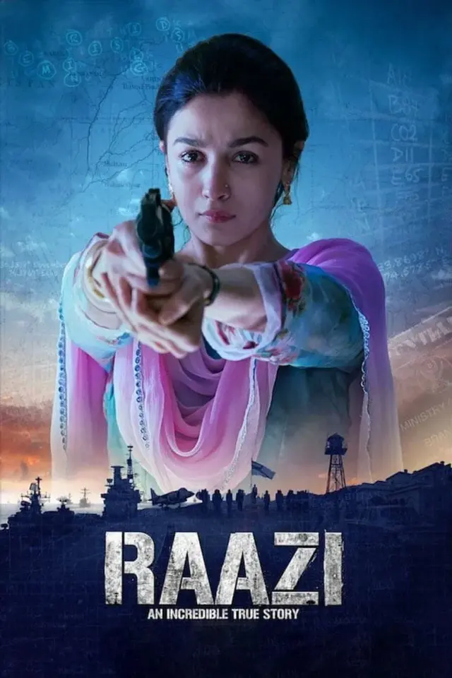فیلم راضی 2018 (Raazi) پوستر