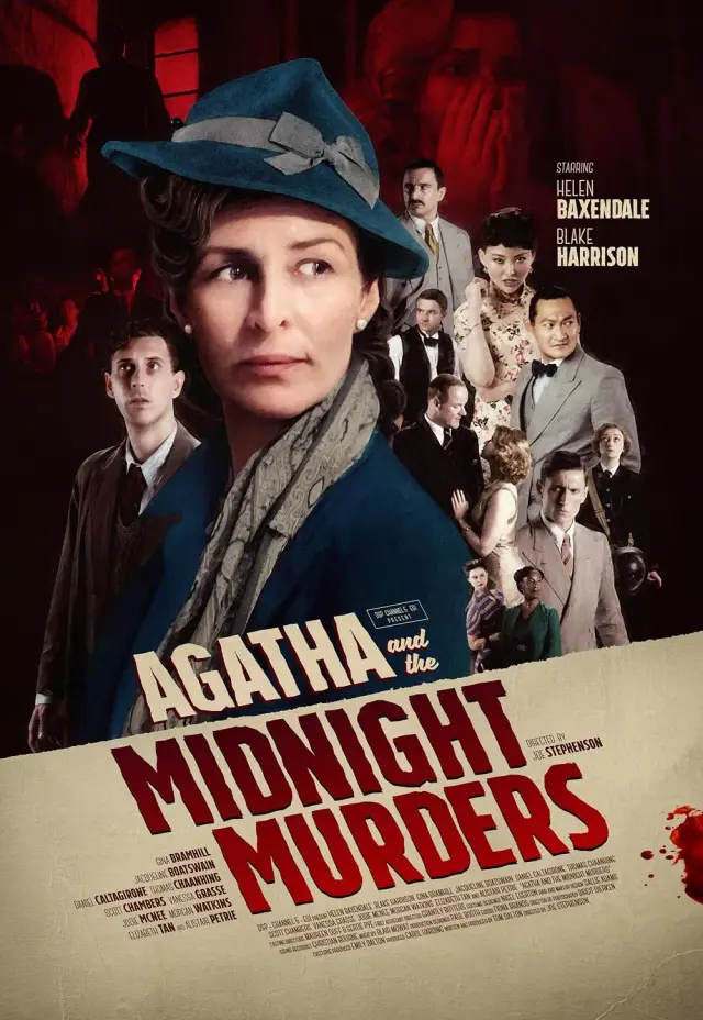 فیلم آگاتا و قتل های نیمه شب (Agatha and the Midnight Murders) پوستر